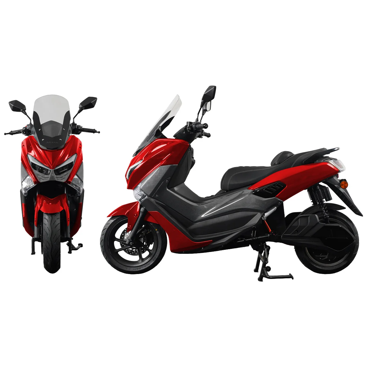 2024 New Hot Selling Long Range 280Km Lithium 72V Supra Electric Scooter Motorcycle 150Kg Load  With EEC