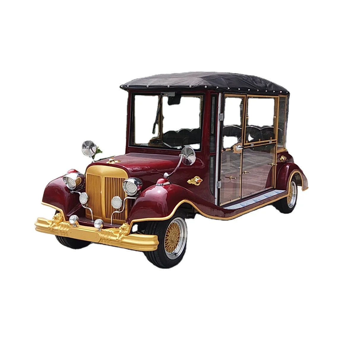 
8 seater verona fully enclosed electric classic car with door 