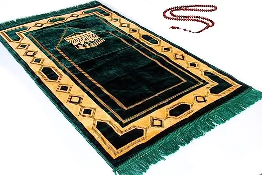 High Quality Premium Islamic Muslim Prayer Rug Prayer Mat