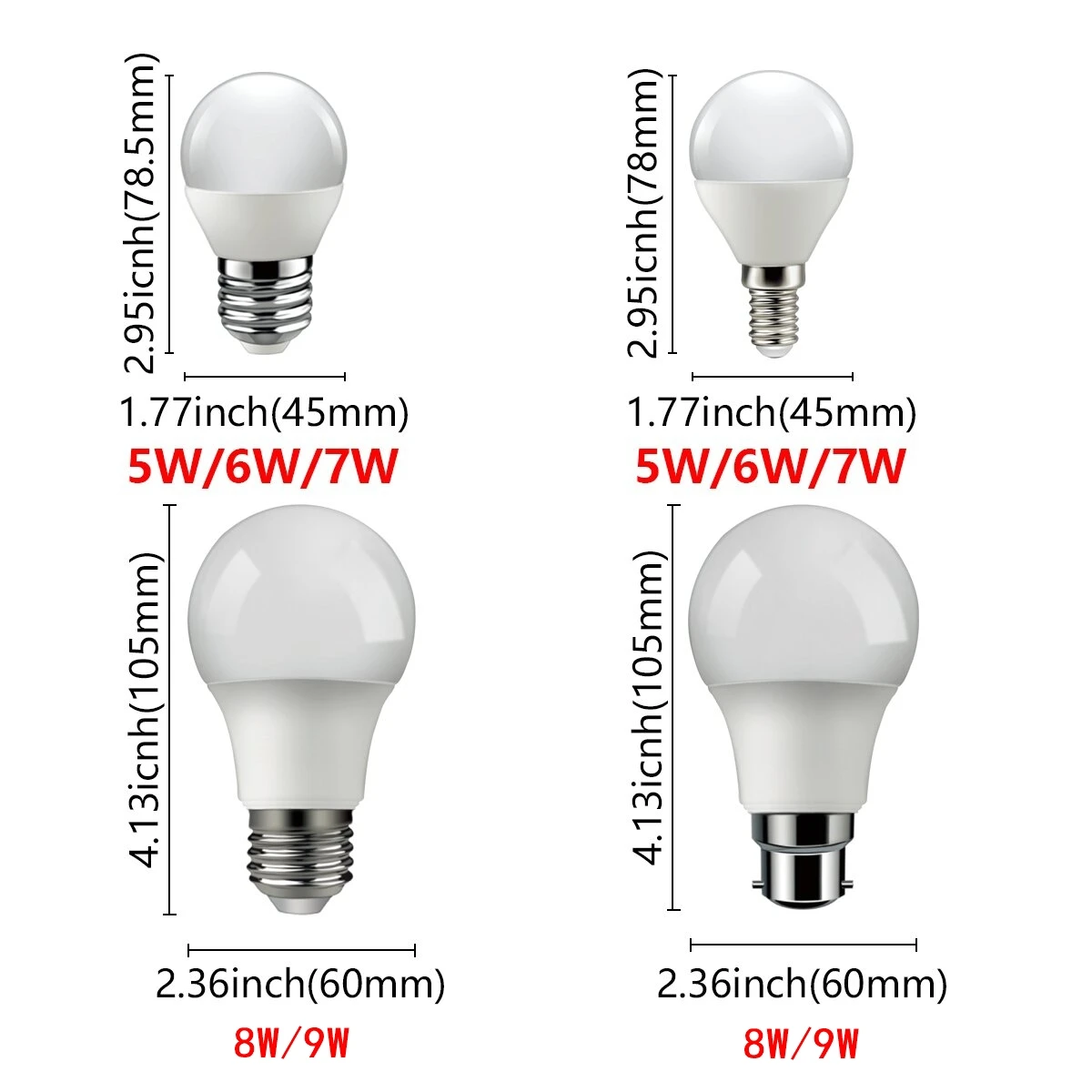Popular Bulb 2021 Focos High Brightness LED Bulb 5W 7W 9W E14 E27 B22 3000K 6000K Lamp For Home Office Interior Decoration