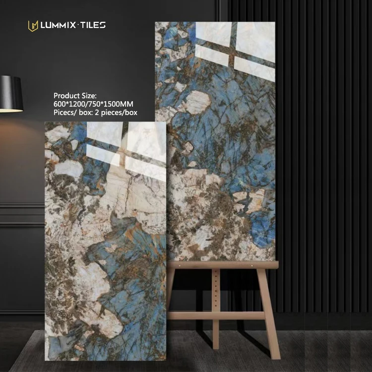 Italian bathroom Luxury tile 600*1200 Chinese panel High quality Pandora Luxury stone tile living room