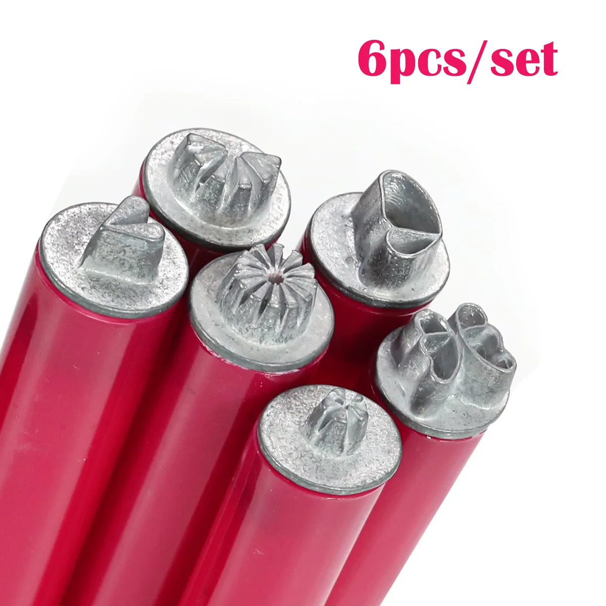 6 Pieces Nail Art Stamp Pen Set Easy DIY Nail Art Tools with Dots and Doodle Designs Odorless Plastic Nail Stamp Kit