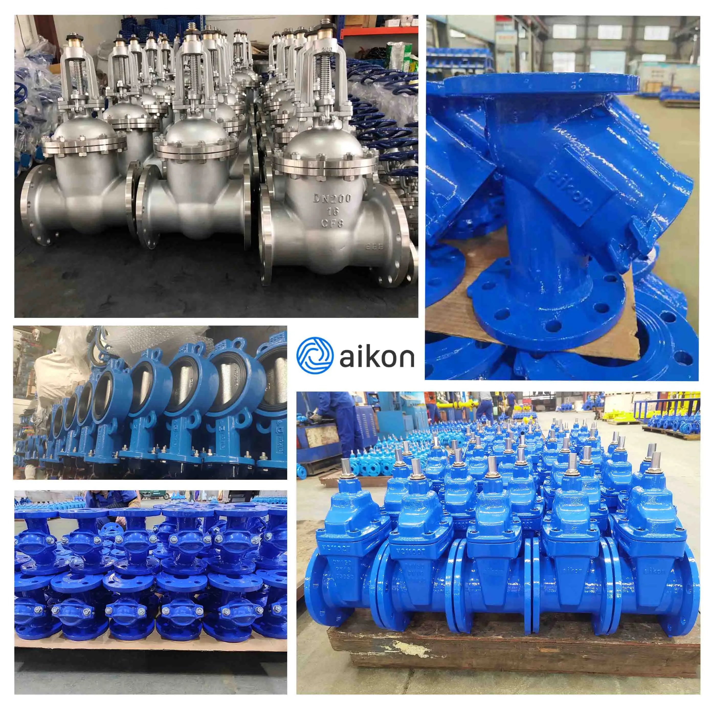 Ductile Cast Iron Industrial Diaphragm type Flange Connection Pressure Reducing CONTROL VALVE