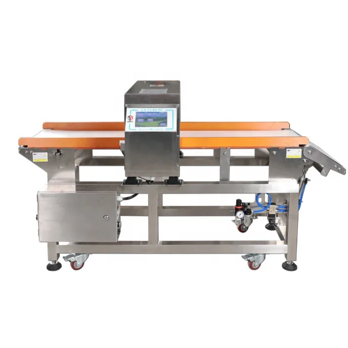 Metal Impurities Detecting Machine with Conveyor Belts,Automatic metal detector for food industry