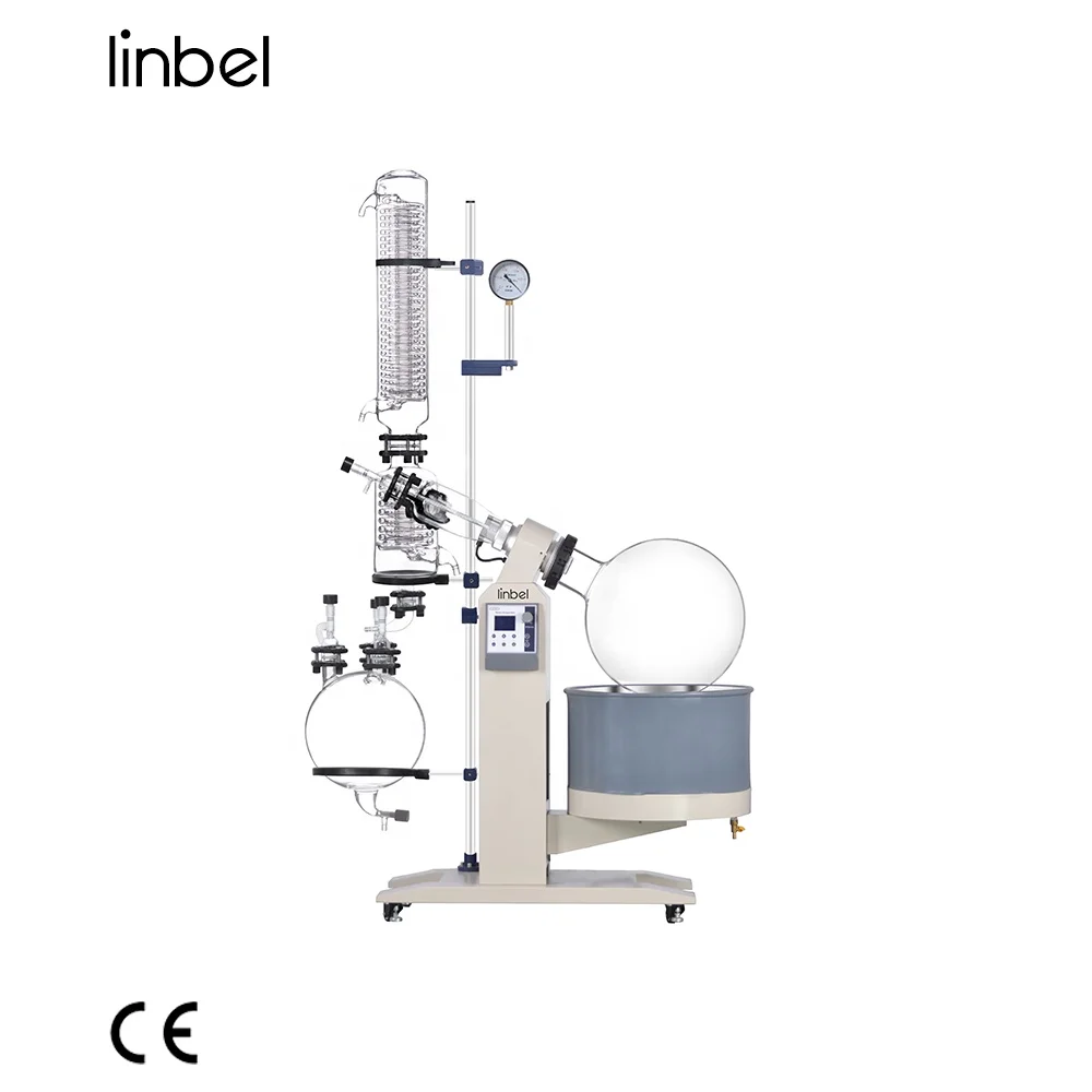 
 Linbel дешевый лабораторный спиртовой роторный испаритель для охладителя, 5 л, 10 л, 20 л, 50 л, 100 л   (1600132854229)