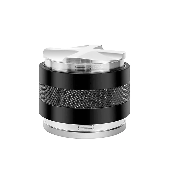 Кофейные Аксессуары Инструмент распределения кофе 51 мм 53 58 Регулируемая глубина распределитель из нержавеющей стали