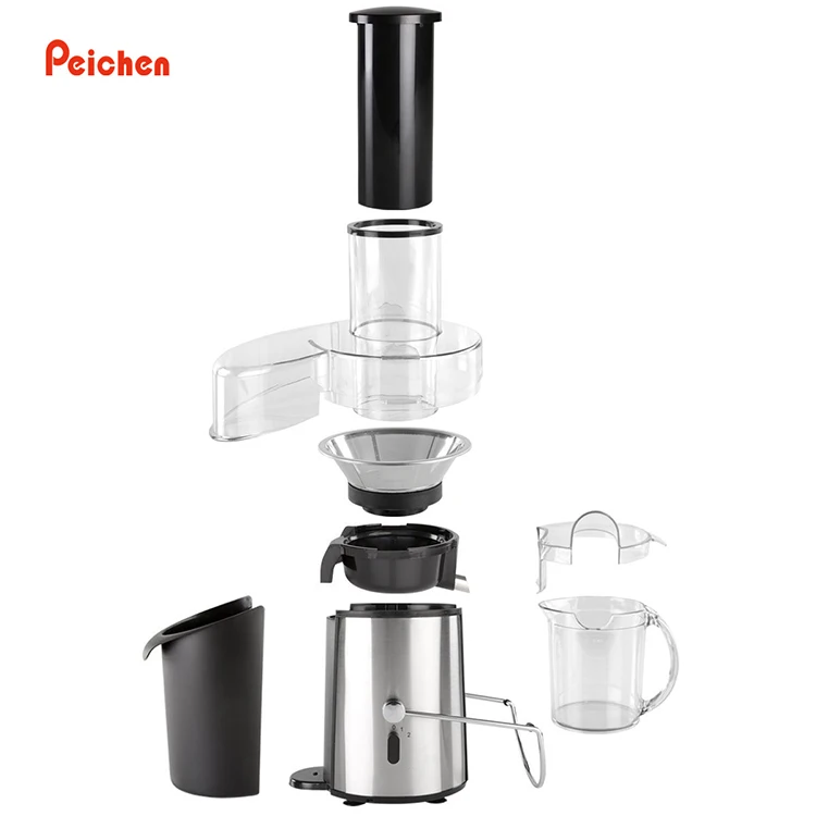 High Quality Home Stainless Steel Centrifugal Juicer Hot Sale Electric Power Source for Household Use