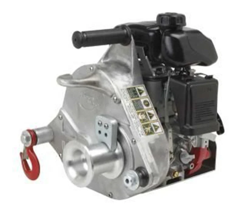4-Stroke Gasoline Engine PCW5000 Portable Winch