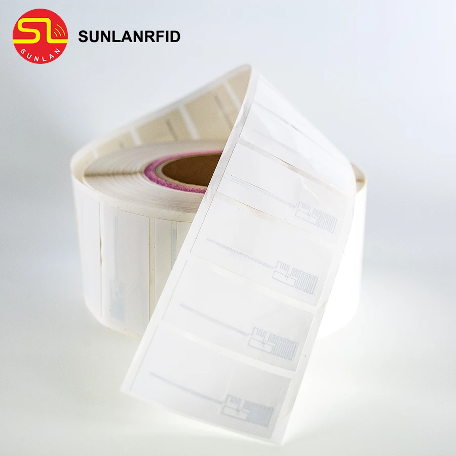 SUNLAN Free Sample Security small size long reading distance Passive jewelry printable label UHF RFID Jewelry Tags  rfid tag