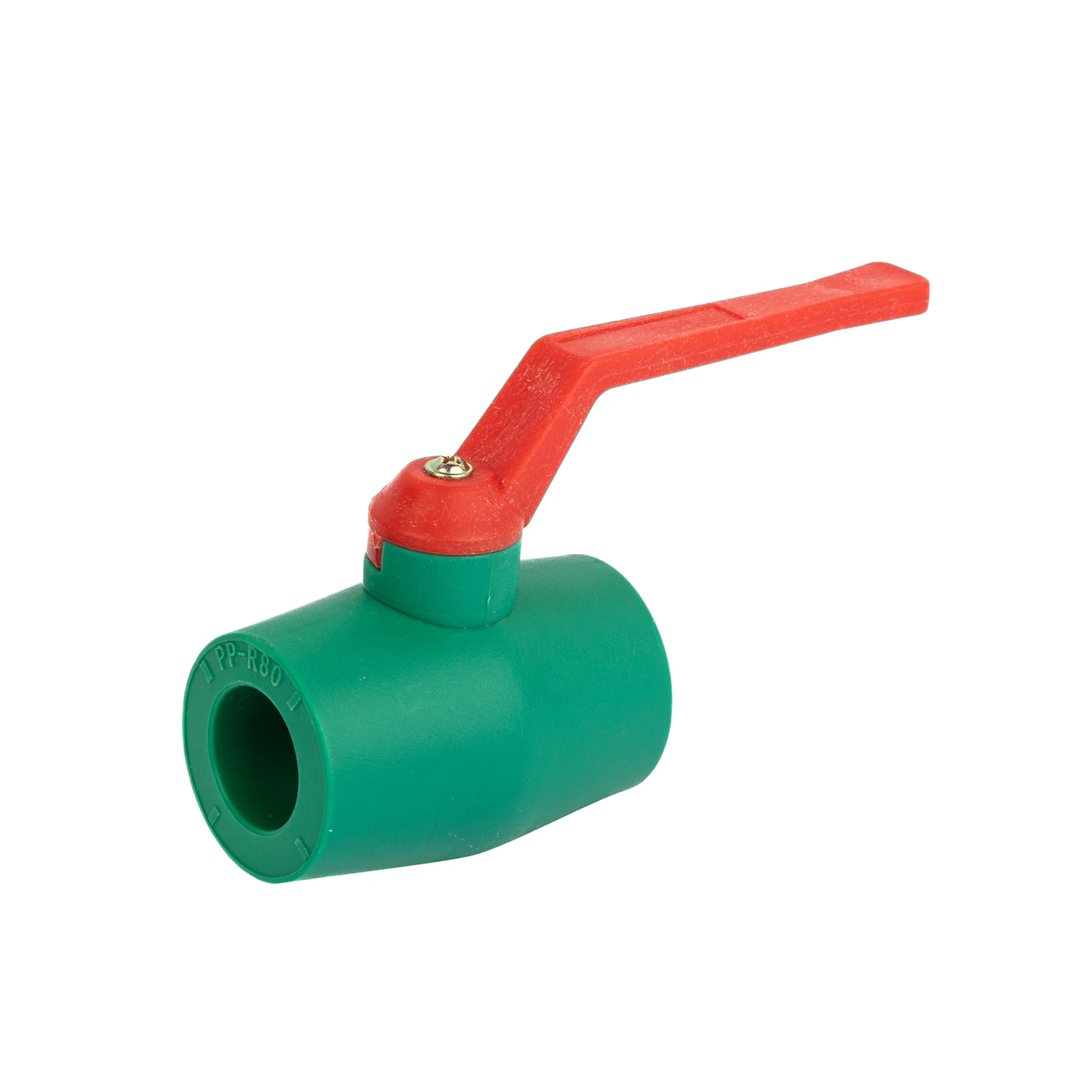 Deso Official Factory PPR Valve PN25 40mm Green Color PPR Plastic Ball Valve