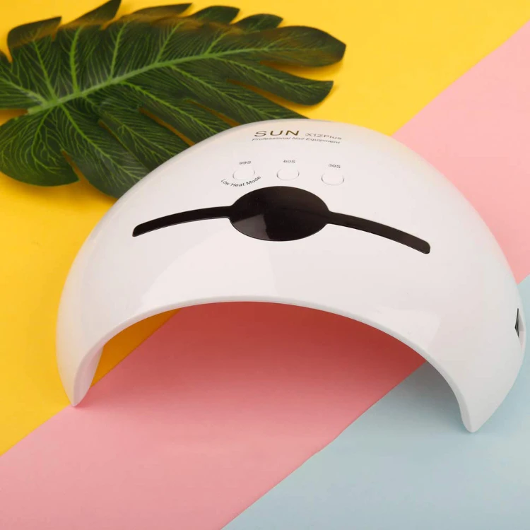 Dry nail machine cabine de unha em gel sun 48w mini gelisch nails uv gel