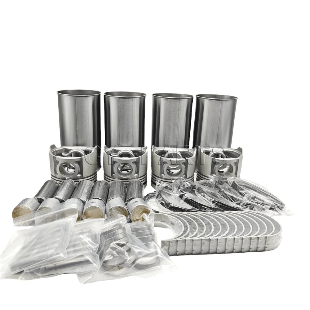EX200-5 Excavator Engine Parts 6BG1 Isuzu overhaul kit cylinder liner piston kit