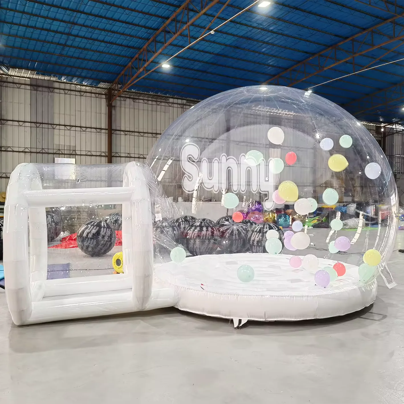 kids party bubble house balloons Inflatable Bubble Tent PVC Clear Transparent Igloo Dome Tent