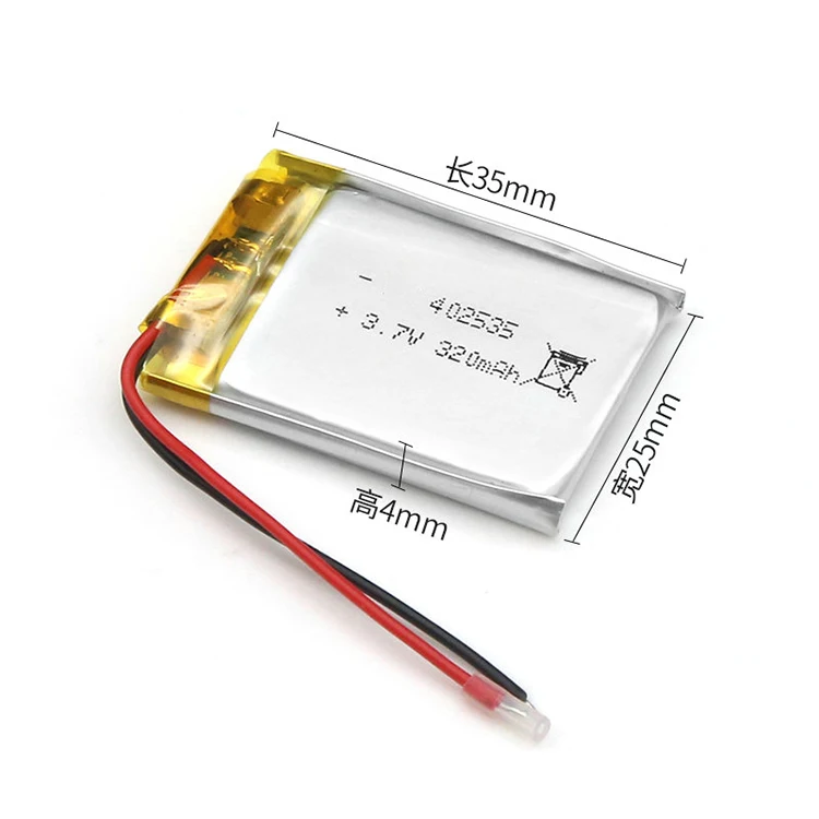 LP402535 3.7V 420mAh wholesale best price li-polymer batteries 3.7v  804050 2000mah lipo battery