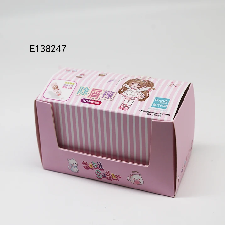 Hot sell custom OEM  Cute cat kawai eraser Chip cleaner for children PVC material rubber Stationery set for kid