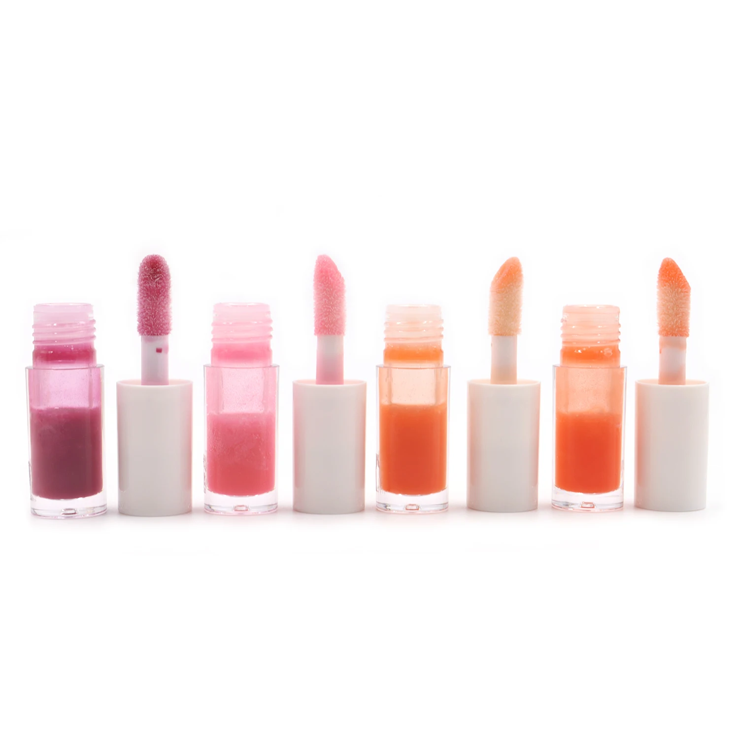 No Logo Plumping Lip Gloss Natural Smooth Fine Organic Lines Hydrating Makeup Vegan Lip Oil