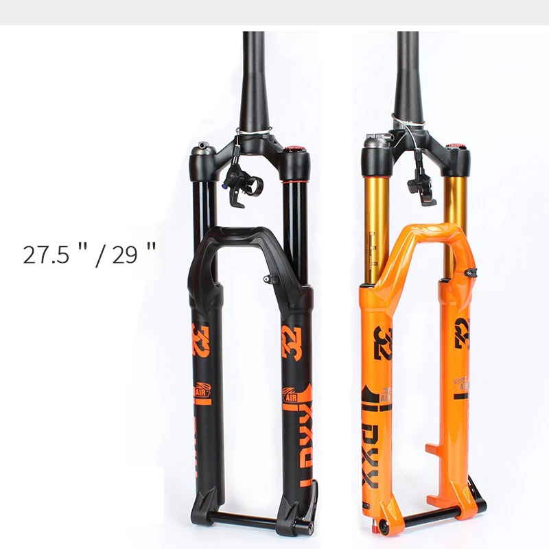 Mountain barrel shaft version front fork mountain bike front air forks suspension mountain bike front fork