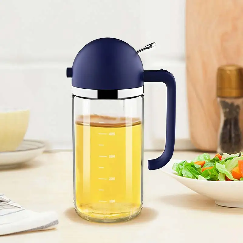 Wholesale Oil Dispenser Bottle, Multifunction Glass Oil and Vinegar Dispenser with No-drip Spout Oil Pot