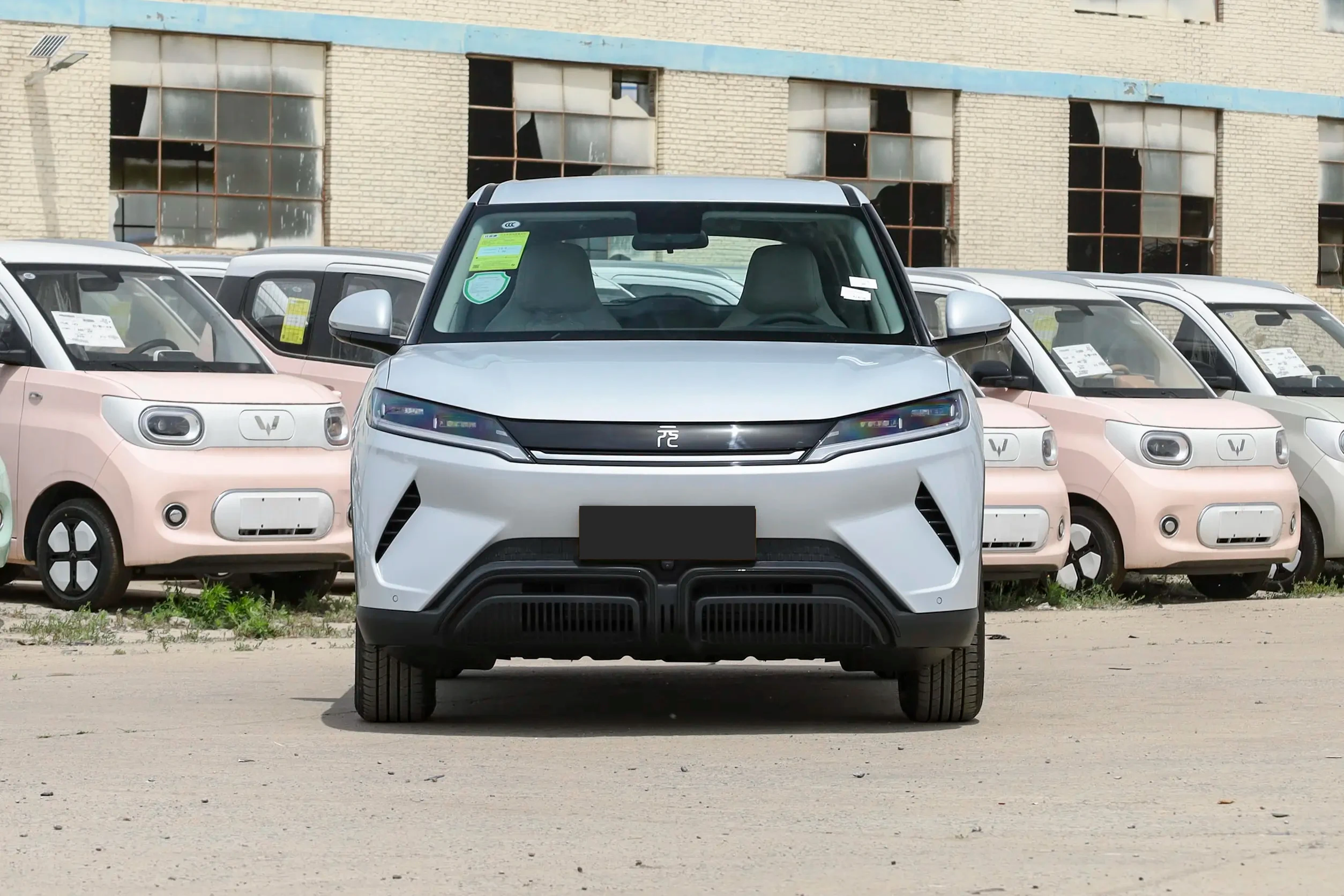 In Stock 2025 Byd Yuan Up Smart Driving Ev 29 Sensors 401km Range Maximum Speed Is 160km/h Small Suv Vehiculo Electrico Car