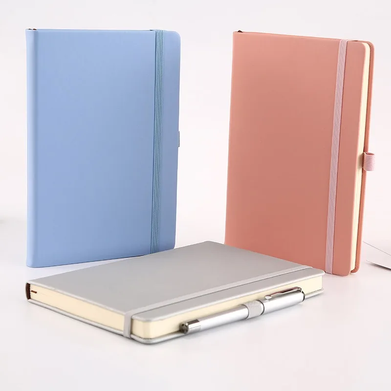 Custom Logo High Quality Custom Personalized Notepad Journal Hardcover PU Leather Notebook