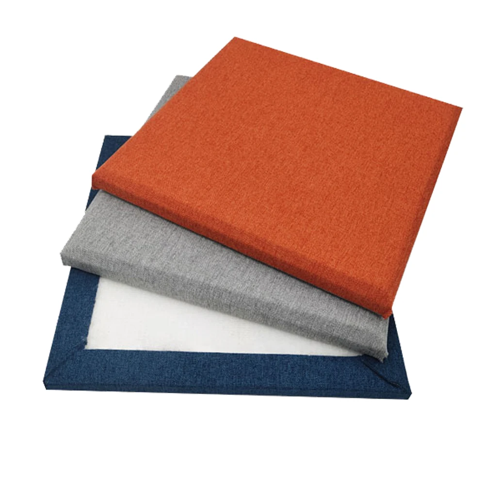 Recording Studio Cinema Conference Room Cloth Soft Package Sound-Absorbing Board Customized Fireproof Fiber Sound-Absorbing