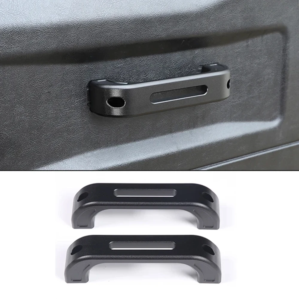 2PCS Aluminum Alloy Inner Door Grab Handle Replacement Parts Fit for Land Rover Defender 90 110