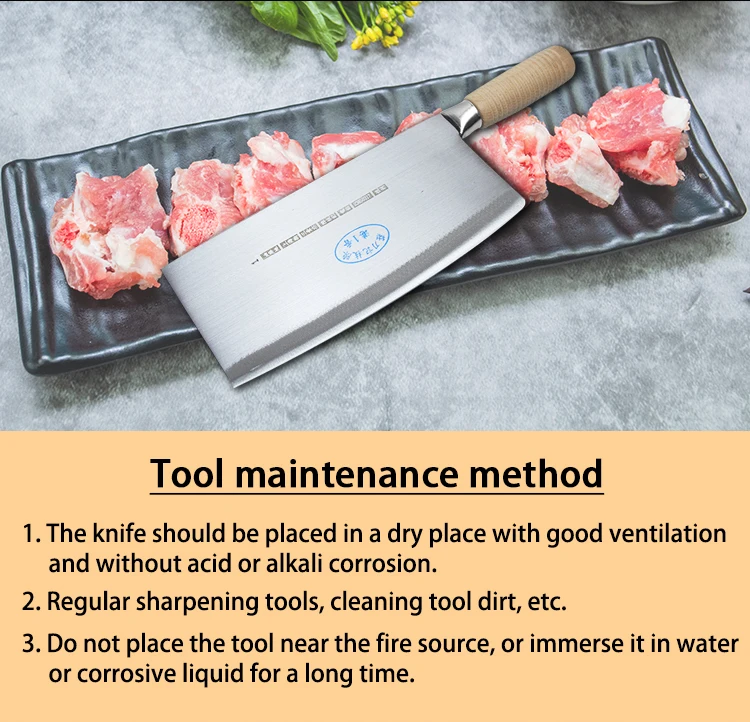 
Best Hand-Forged Kitchen Knife Chopper Carbon steel Bones Cleaver Japanese Chef Knives 