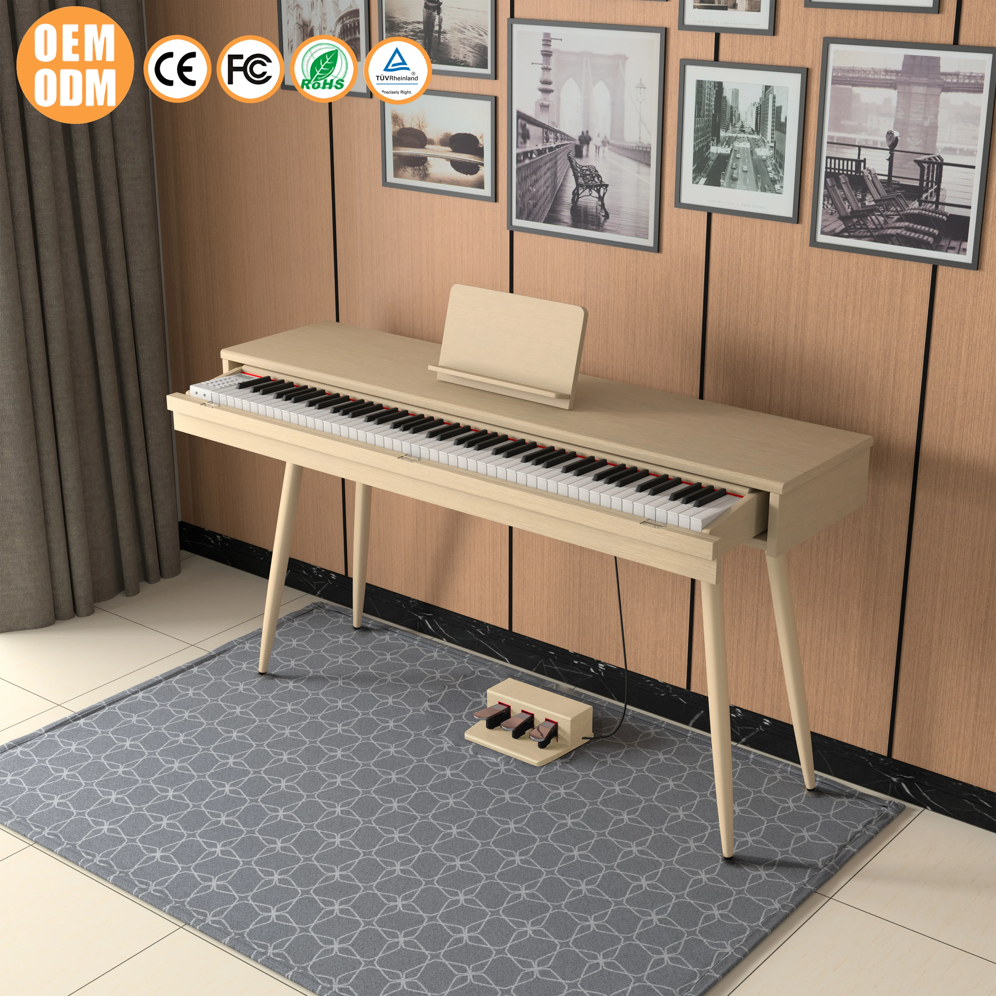 LeGemCharr price grand pianos 88 weighted keys digital piano  digital electric piano  electric