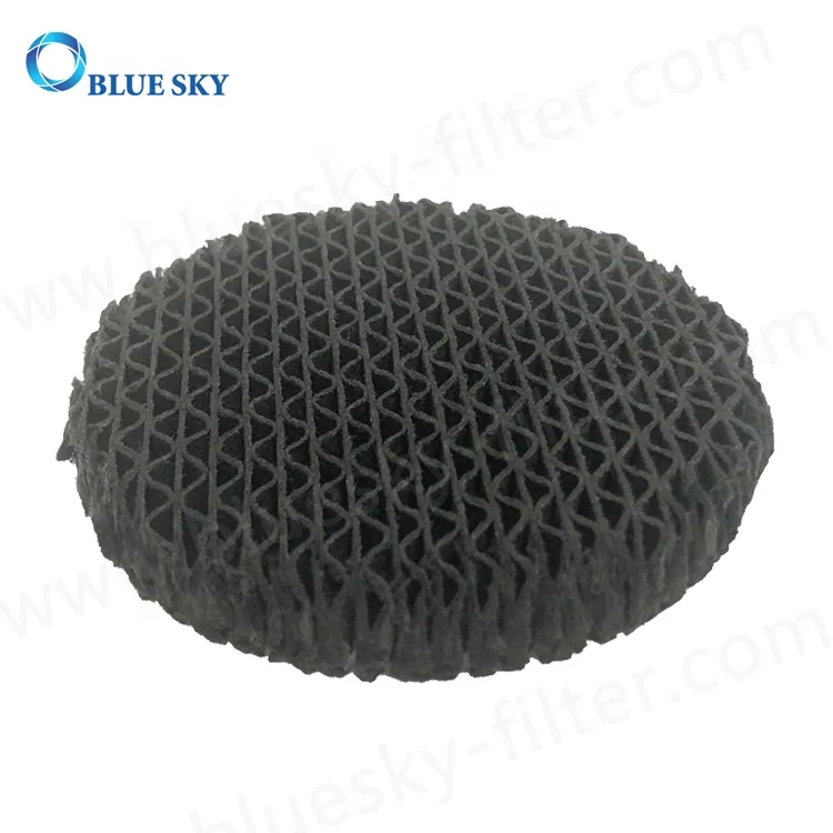 
Round Black Carbon Dust Porous Filter Paper Based Corrugating Medium Corrugated Paper Air Filter Replacement for Air Purifier 
