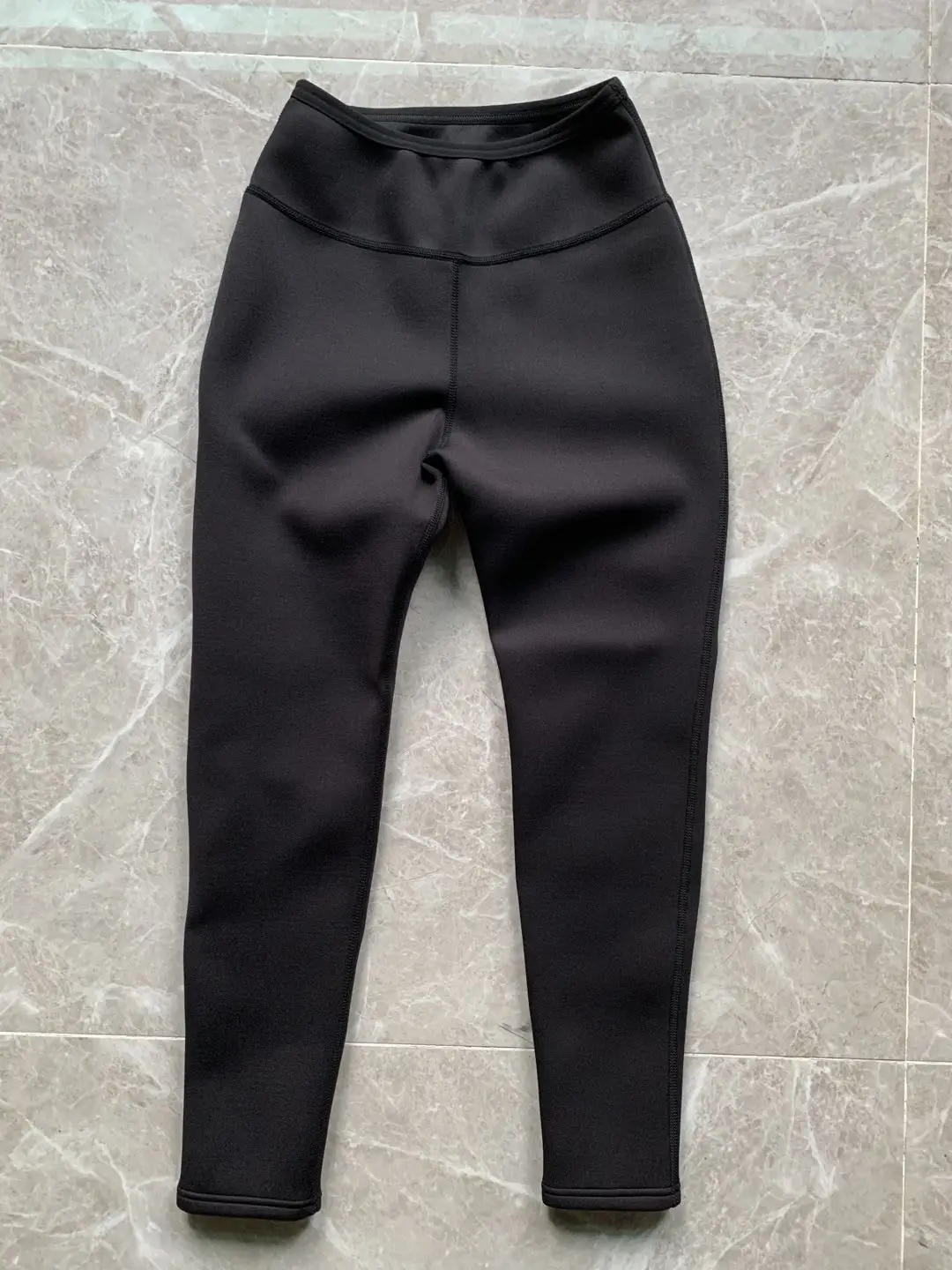 
Sauna Pants with 2mm SCR Material Women Hot Neoprene Sauna Sweat Pants Compression Leggings Body Shaper 