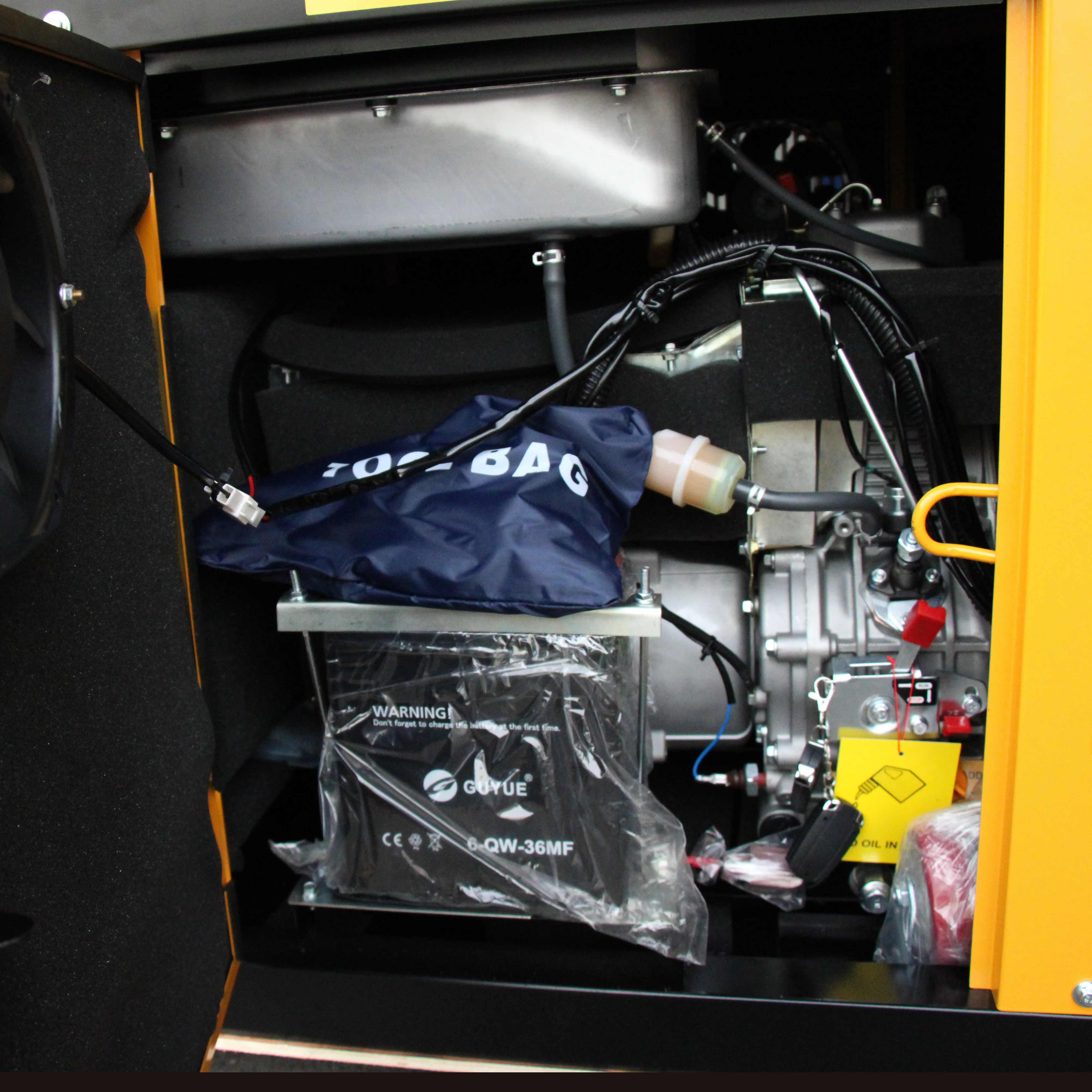 Trailer Welding Emergency 8kw Diesel Electric Generator 8kva Silent Genset