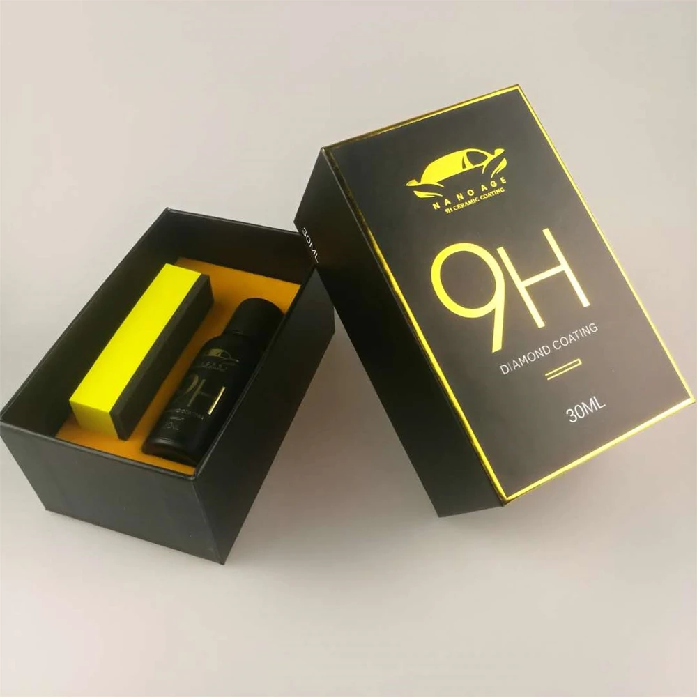 9H Crystal Hardness Polish 30ML Super Hydrophobic Shiny Bond Nano Car Ceramic Coating Liquid Glass & Paint Coating