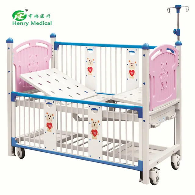 Hospital furniture Stainless steel Children Bed Pediatric Hospital Bed