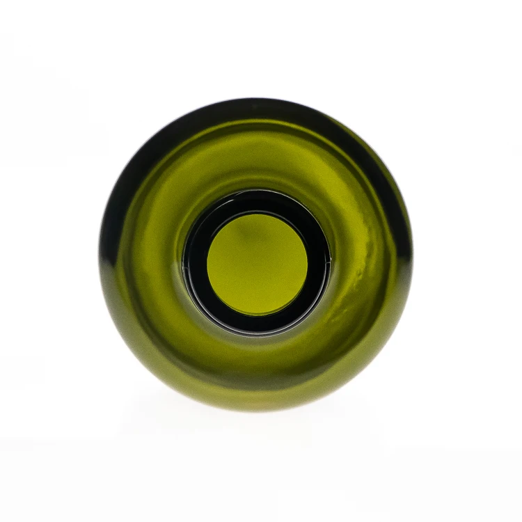 250ml 500ml 750ml wholesale dark green cylindrical glass olive oil bottle 500ml wholesale