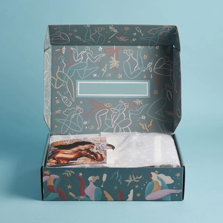 Роскошные Складные маленькие бумажные почтовые ящики с логотипом на заказ, коробки для доставки из гофрированного картона, упаковочная коробка для отправки посылки