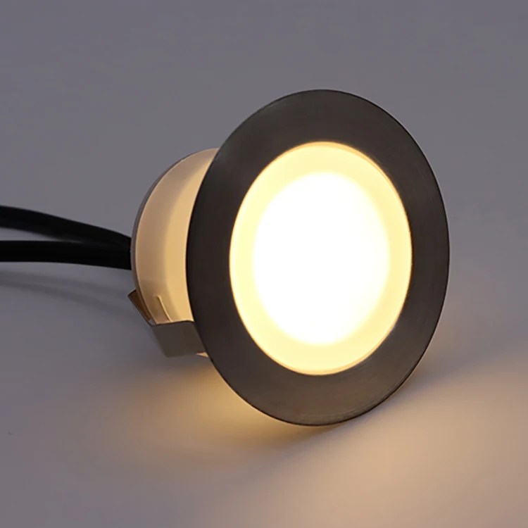 Stair Led Underground Lights Recessed Mini Led Deck Lights For Landscape Lighting