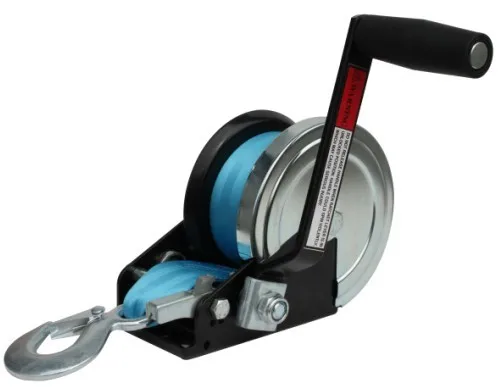 small Winch Hand Crank Manual marine boat Winch for boat trailer 1200LBS
