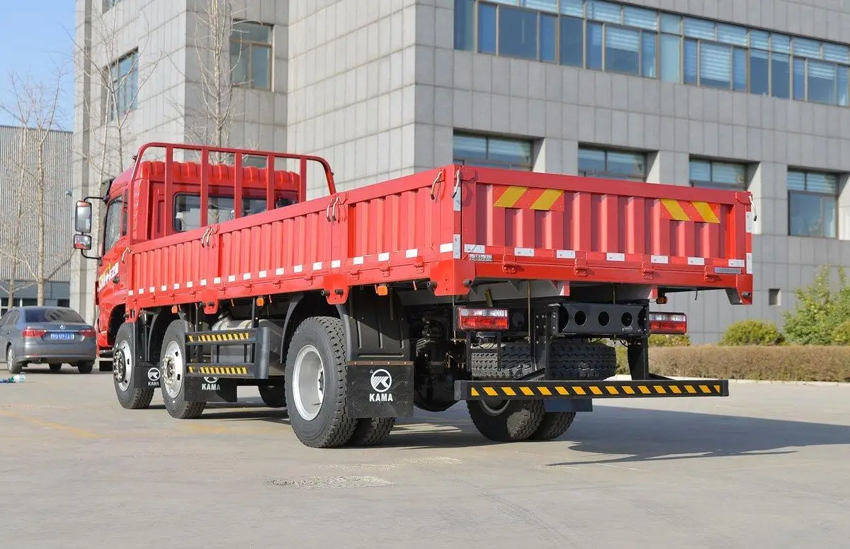 Column plate KAMA 6x2 Chinese Truck Diesel 3seats Food Truck 1 Ton to 18 Ton Transport Trucks