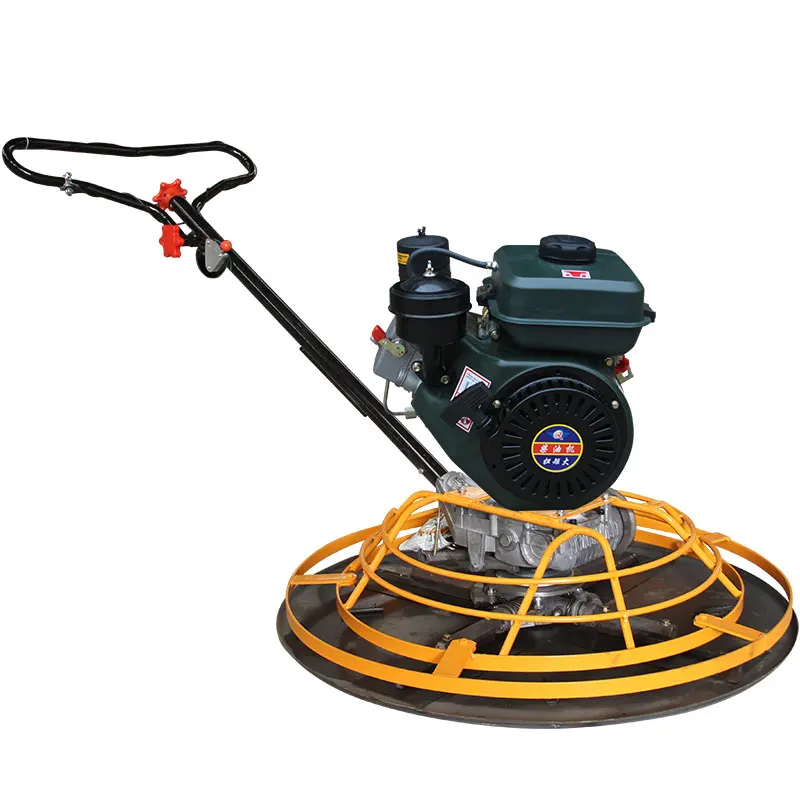 Concrete Power Trowel Machine Walk Behind Road Helicopter Trowel Machine Ride on Power Trowel with Handle
