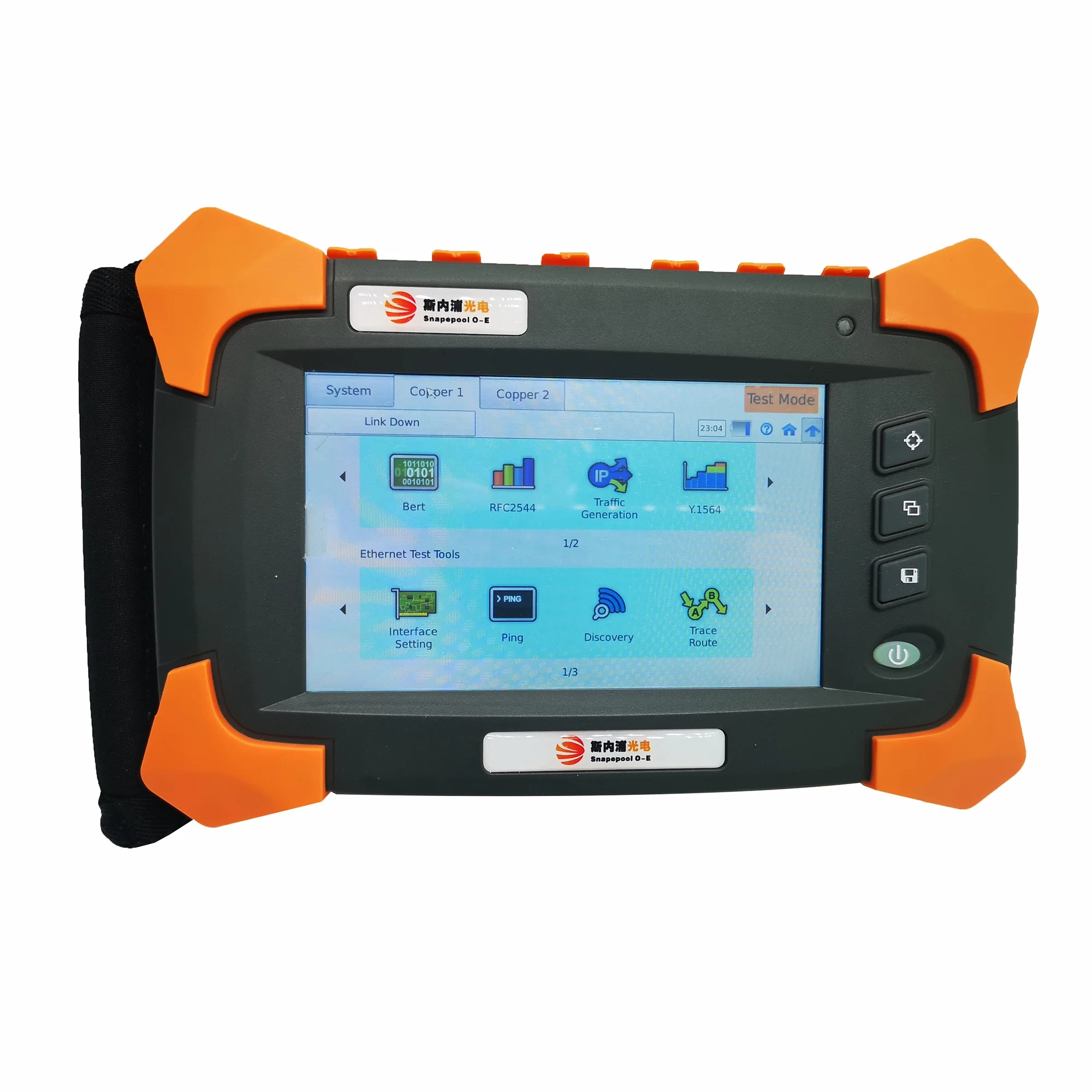 10/100/1000M Gigabit Ethernet RJ45 Network LAN Cable Tester / CAT5E CAT6 Multifunction Network Analyzer