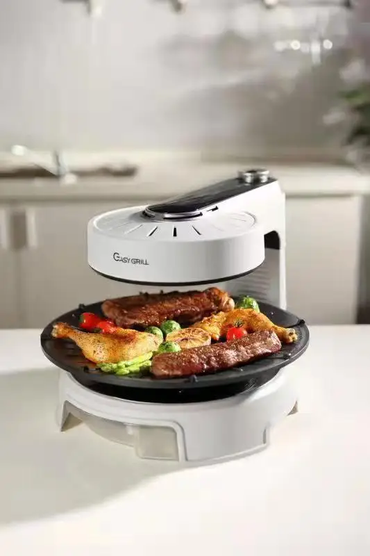 Durable Steak Turkey kebab Bbq Rotisserie electric bbq grill With Turbo Smoke Technology