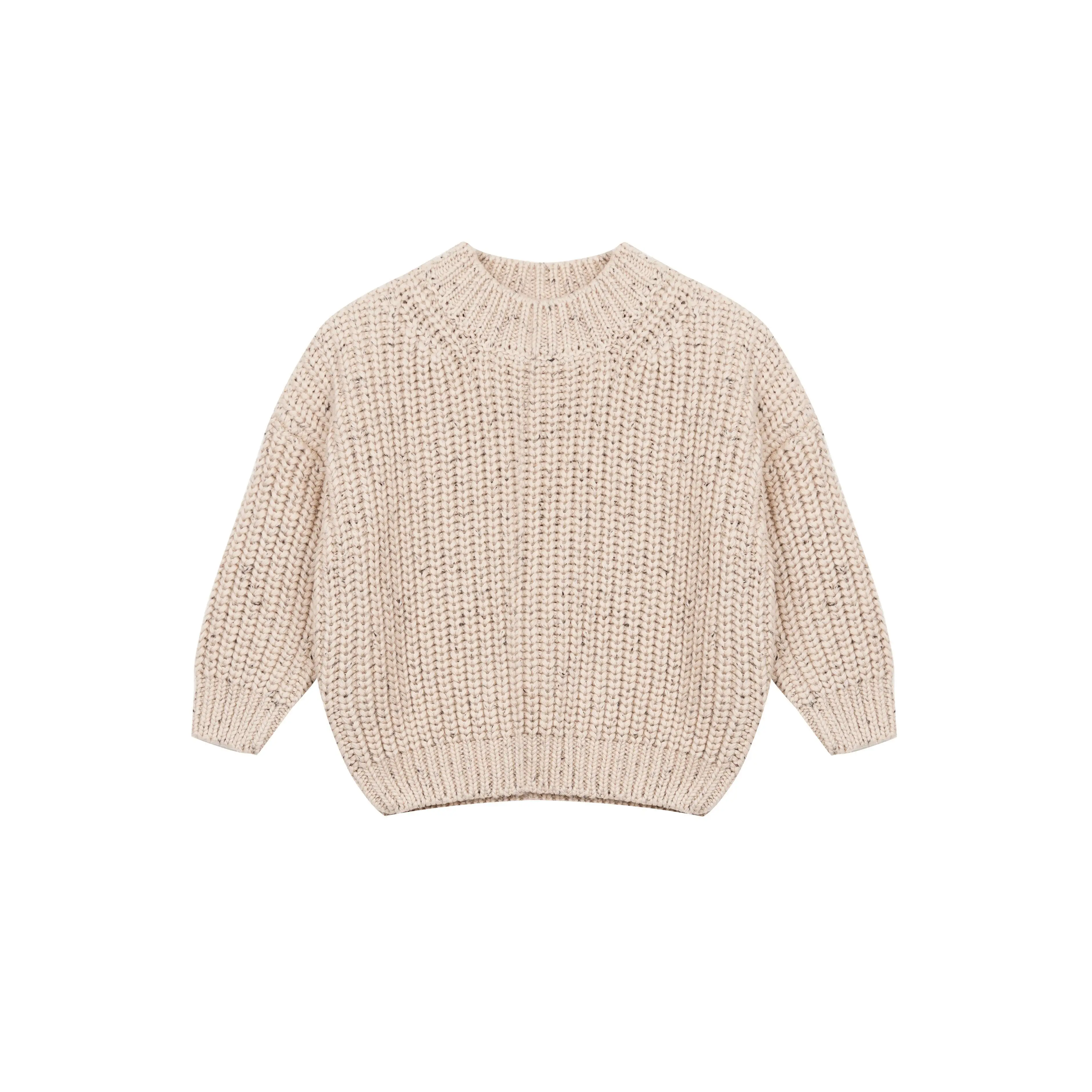 Пятнистый джемпер для маленьких детей высокое качество оптовая продажа органический хлопок заказной