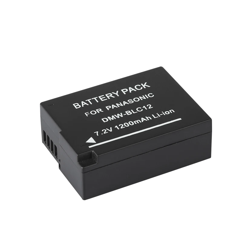 The latest of replacement battery for DMW-BLC12 compatible to Lumix DMC-G85 7.2v 1200mAh
