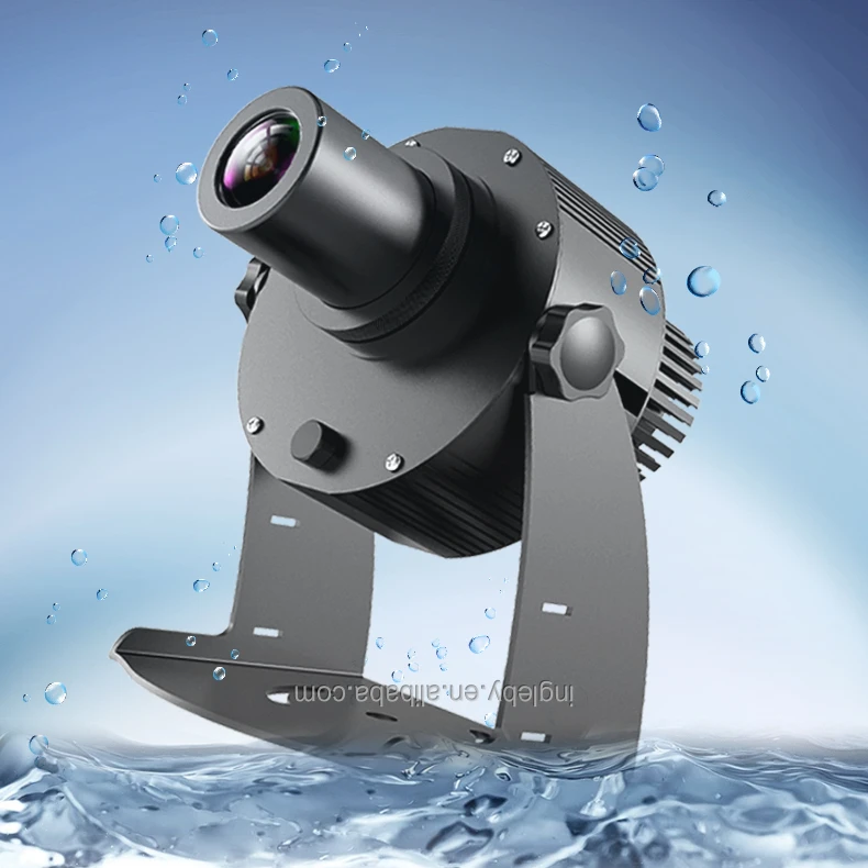100W outdoor waterproof gobo projector light  logo floor projector 60W 100w/30w/ 50w/70w High brightness Super clear image
