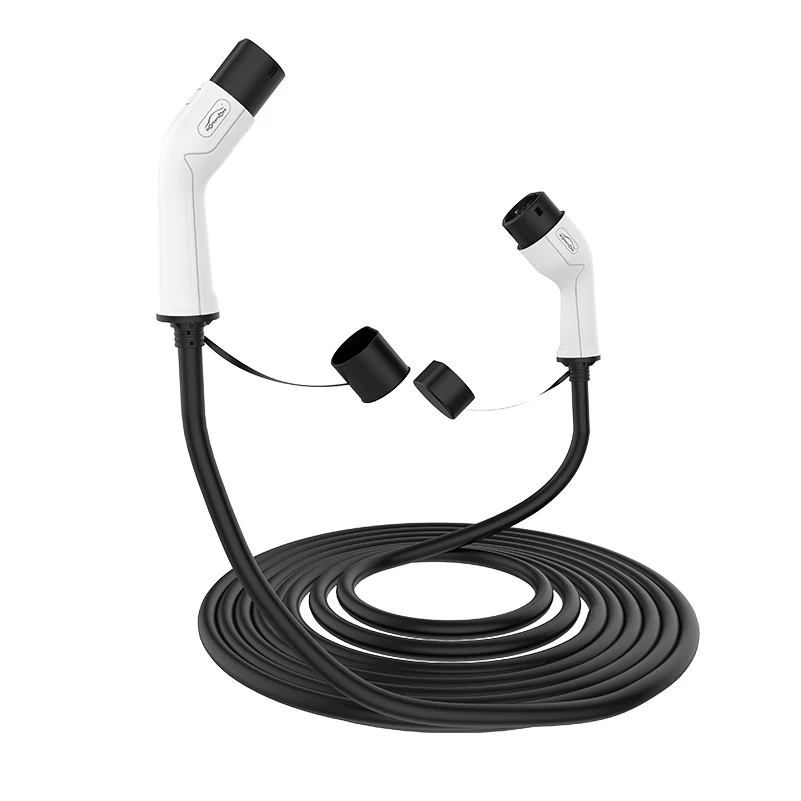manufacturer with complete certificates 16a 32a  single phase Type 2 to GB/T Mode 3 EV charging cable