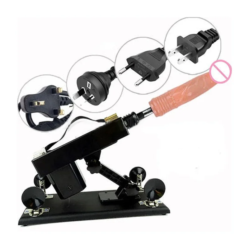 GF Thrusting Dildo Sex Machine Wholesale Portable Adjustable Love Sex Device Powerful Automatic Sex Machine for Women Masturbate