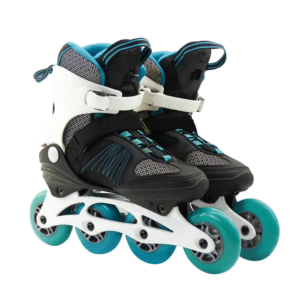Eptember Sale Factory Supply Pu Skate Show Used Roller Skates Speed Skating Shoes