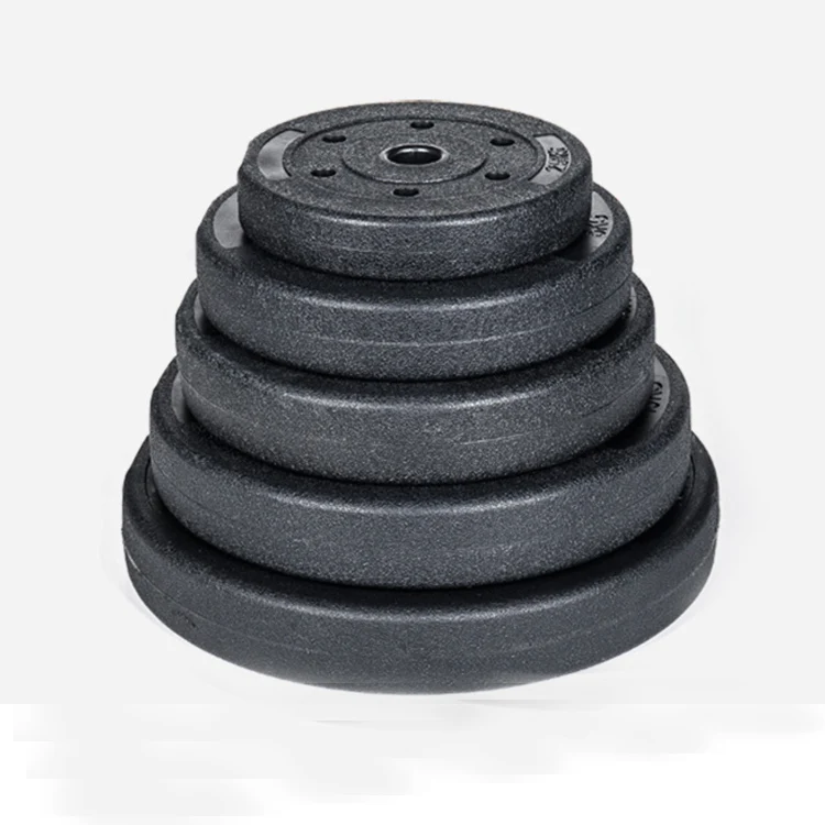 Weight lifting Environment-friendly cement adjustable  weights dumbbells bumper plates weight plate for men