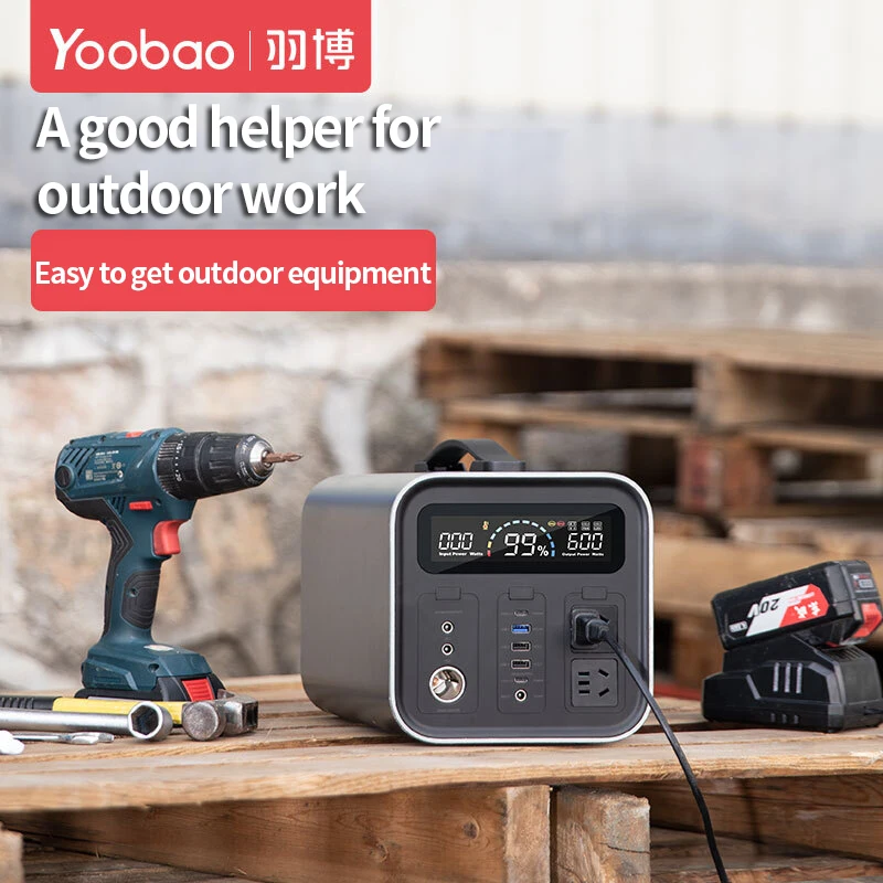 High Capacity 280800mah power bank Portable Power Station 1000W Outdoor Backup Lithium Battery PowerBank Supply Mini Generator