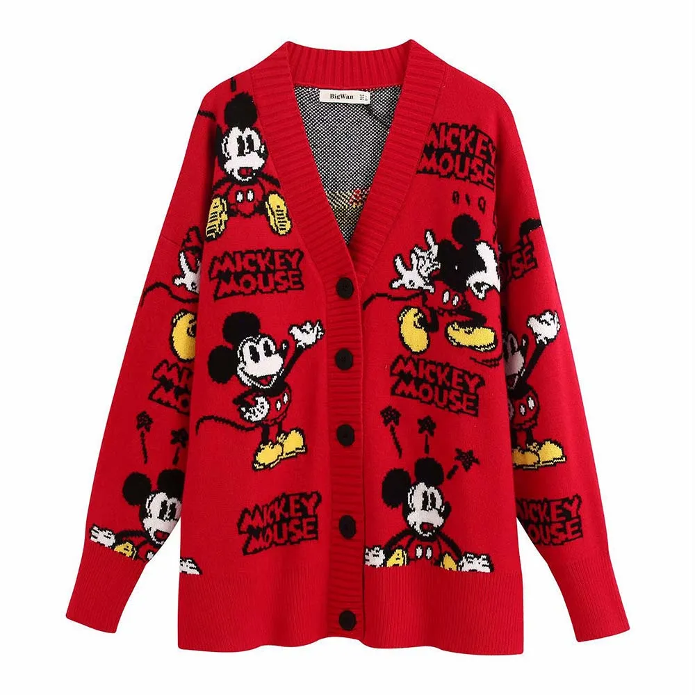 2023 Custom LOGO OEM & ODM Spring Knit Coat Jacquard Single Breasted Cardigan Sweater Custom Knitted Jacket